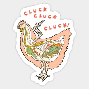 Cluck! Sticker